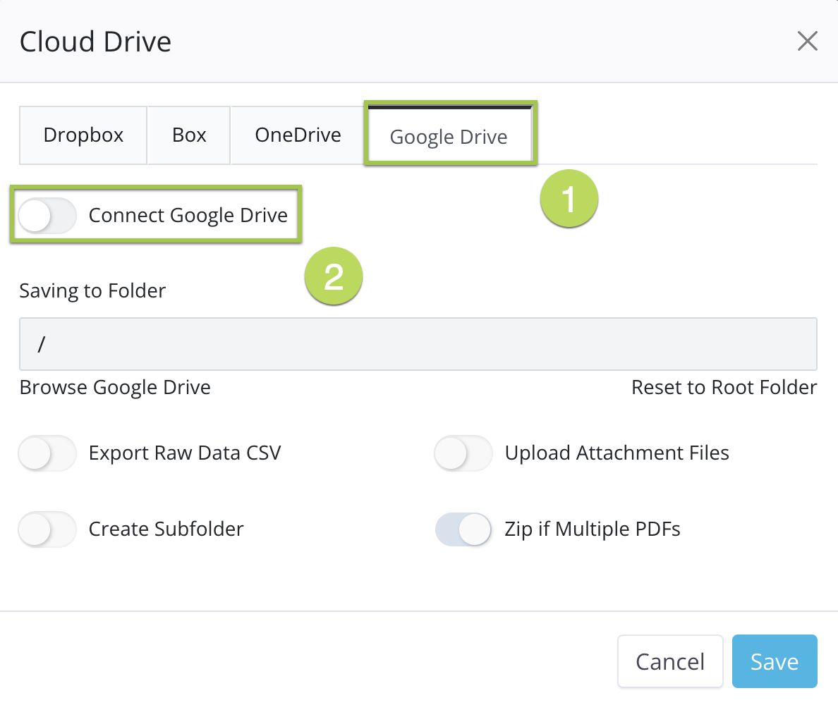 Click cloud drive