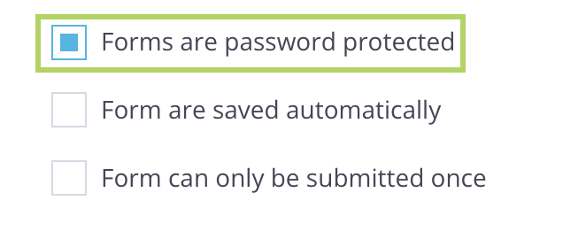 password-protected